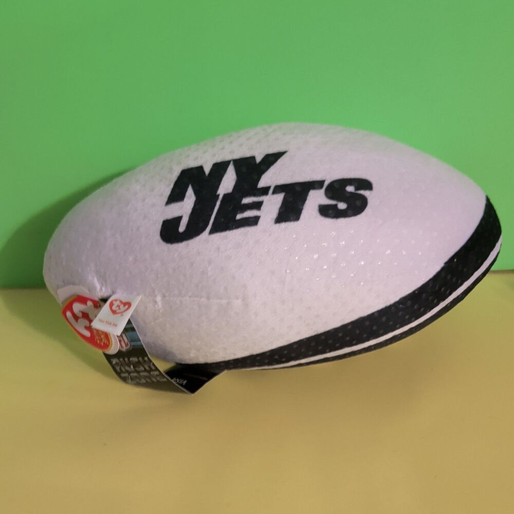 NFL New York Jets Football Plush TY - NWT NFL football plush